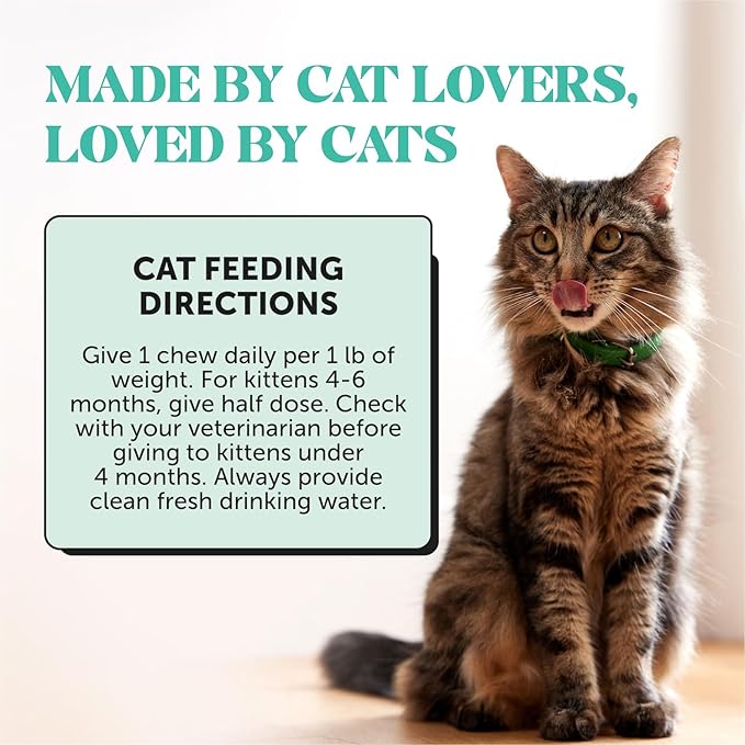 Fresh Dental Bites for Cats - Crunchy & Creamy Cat Dental Treats for Fresh Breath, Plaque + Tartar Control, Cleans Teeth + Gums, Daily Cat Oral Care (30 Day Supply)-PawvioPets