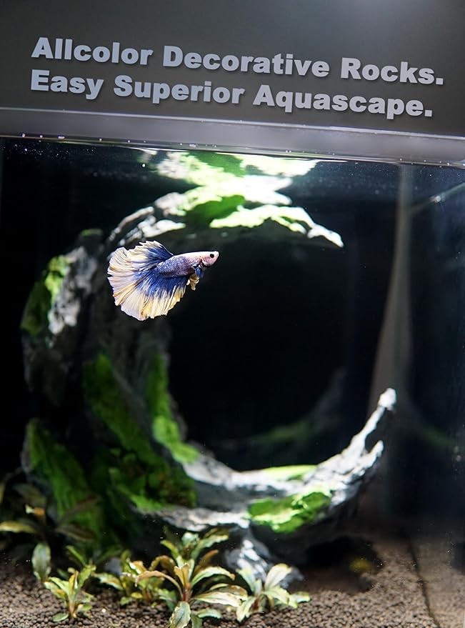 Fish Tank Decor Rocks.Aquarium Decoration Model.Easy Superior Aquascape (Moon Valley)-PawvioPets