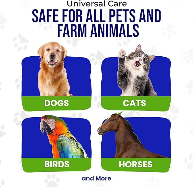 Colloidal Silver Spray for Dogs, Cats, Horses & Birds - 20 PPM Effective Wound Care, Hot Spot Treatment, Skin Relief & Immune Support - All-Natural Pet Silver Spray (16 Oz)-PawvioPets