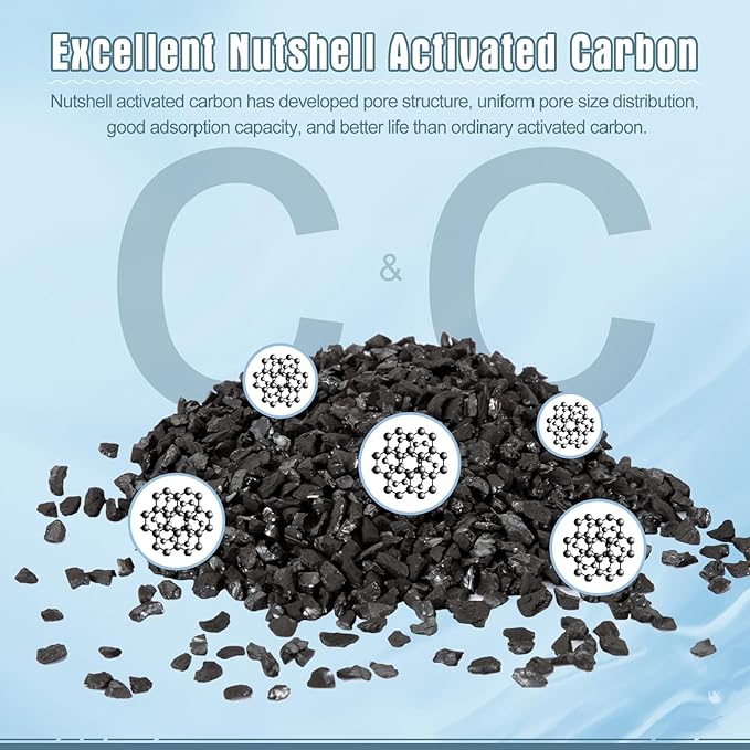 12 Pack Large Filter Cartridges Compatible with Aqueon QuietFlow Power Filter Size 20,30,50,75 & E Internal Power Filter Size 40 & Canister Filter Size 200/300/400 & Zilla Large Filter-PawvioPets