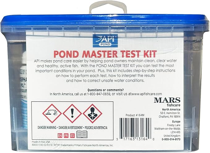 API POND MASTER TEST KIT Pond Water Test Kit 500-Test-PawvioPets