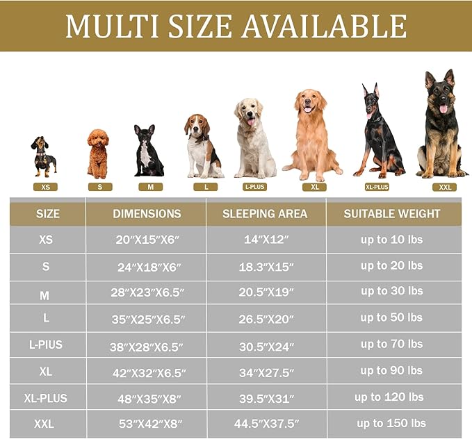 Bedfolks Orthopedic Dog Bed Extra Small, Waterproof Dog Sofa Bed for Small Dogs & Cats, Egg Foam Pet Couch Bed with Removable Washable Cover and Nonslip Bottom, Black-PawvioPets