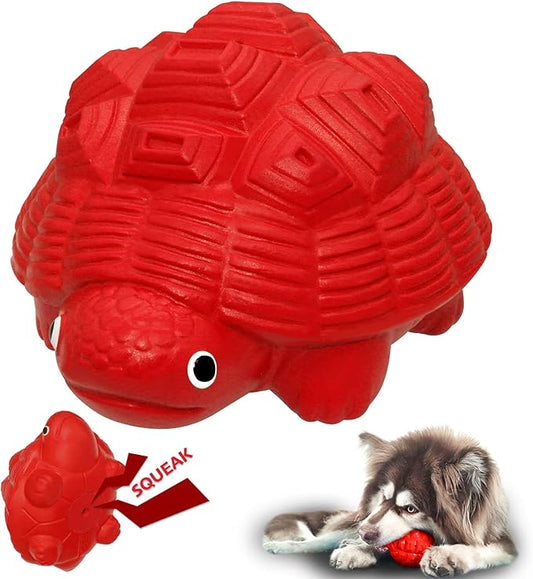 Dog Toys for Aggressive Chewers, Heavy Duty Tough Dog Toy for Large Dogs, Indestructible Squeaky Dog Toys-PawvioPets