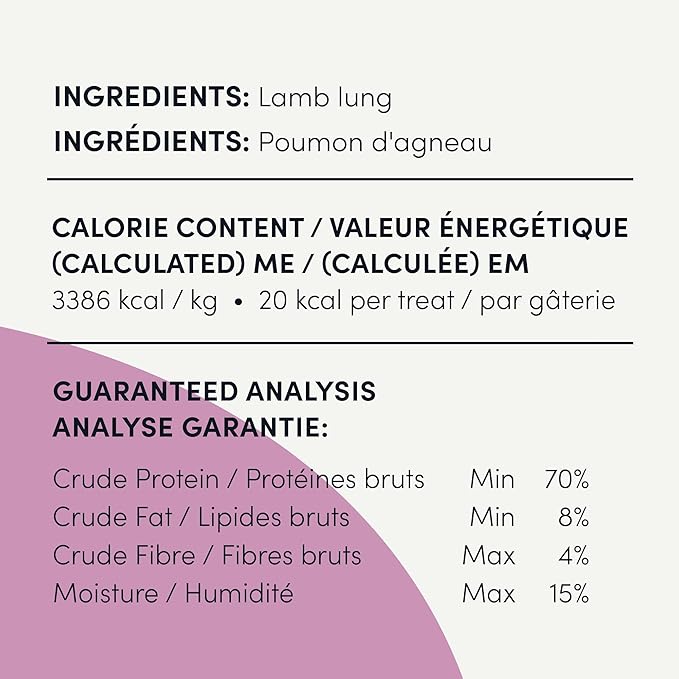 Crumps Naturals Lamb Chops 110g/3.9oz(Product Packaging May Vary)-PawvioPets