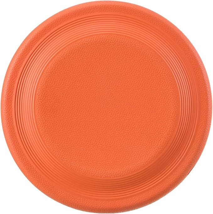 Dog Flying Disc - Durable Rubber Flying Disc Dog Toy - 9.25" Indestructible Rubber Dog Flying Discs Flyer Dog Toys - Puncture Resistant & Bite Resistant Extremely - for Medium Large Dogs-PawvioPets