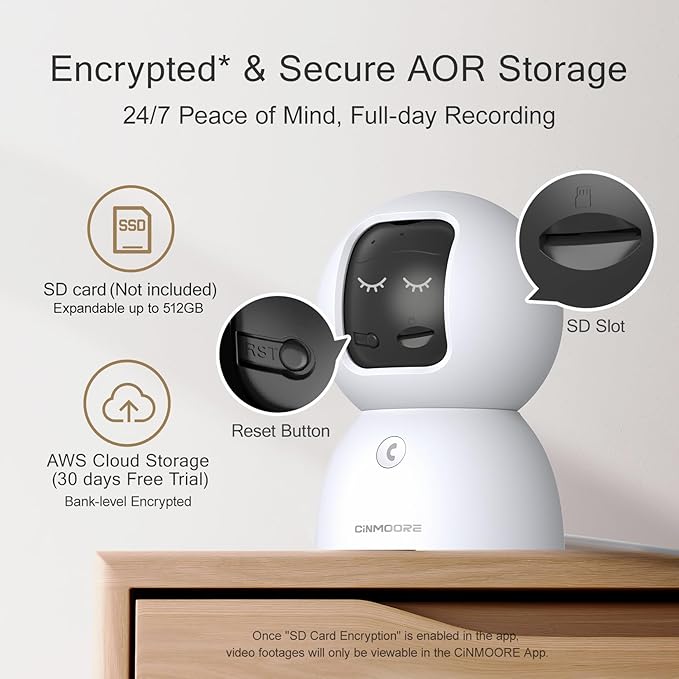 5G Security Camera Indoor 2-Pack, No-Monthly-Fee AI Tracking Facial Recognition, 3K Pet/Dog Camera with Speaker/Phone App, PTZ WiFi Baby Monitor Cameras for Home Security, 0-Glow Night Vision-PawvioPets