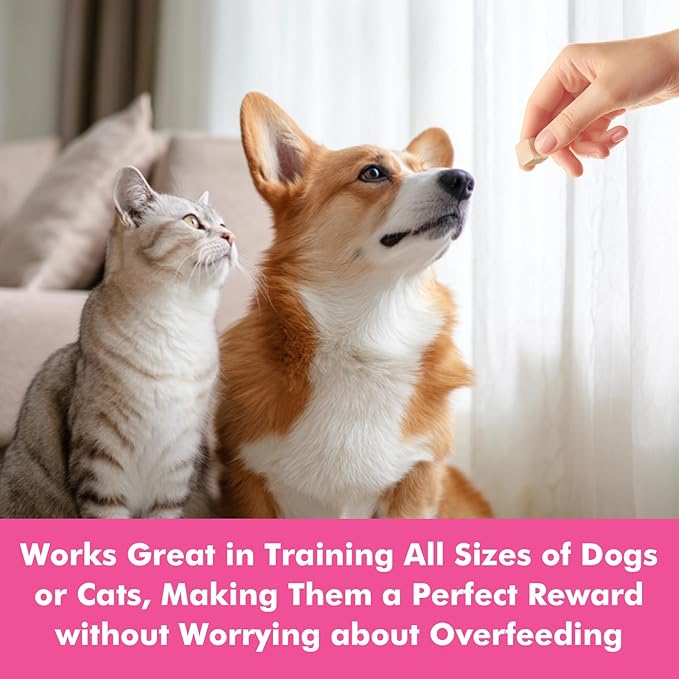 Freeze Dried Cats & Dogs Raw Treats, All Natural Single Ingredient Duck Breast, High Protein Healthy Pet Training Treats or Food Topper, 3.5 oz-PawvioPets