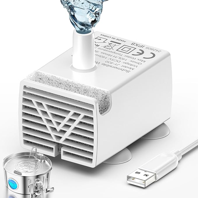 3.4Gal Dog Water Fountain for Large Dogs, Extra Large Stainless Steel Pet Water Fountain, Round Dog Water Bowl Dispenser with Metal Handle, Water Level Window for Multi Pet Home(Water Pump)-PawvioPets