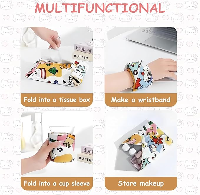 Cat Grooming Restraint Wrap – Self-Adhering Swaddle for Nail Clipping, Anti-Scratch & Escape-Proof, Calming Cat Swaddle Wrap for Grooming or Medication (Large, for 7–12 Month Kittens)-PawvioPets