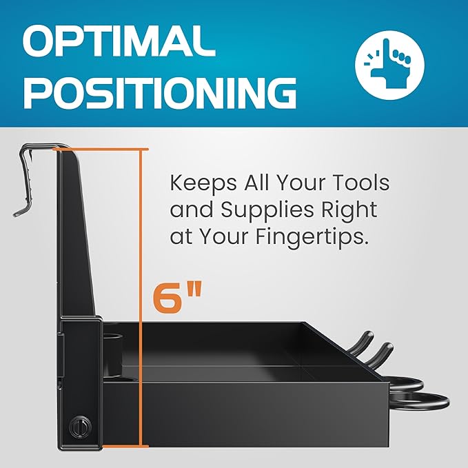 FL!PPER Flipper Tank Buddy - Fish Tank Accessories Organizer, Aquarium Accessories for Fish Tank, Aquarium Supplies, Saltwater Aquarium Accessories, Aquarium Cleaning Tools Storage Rack-PawvioPets