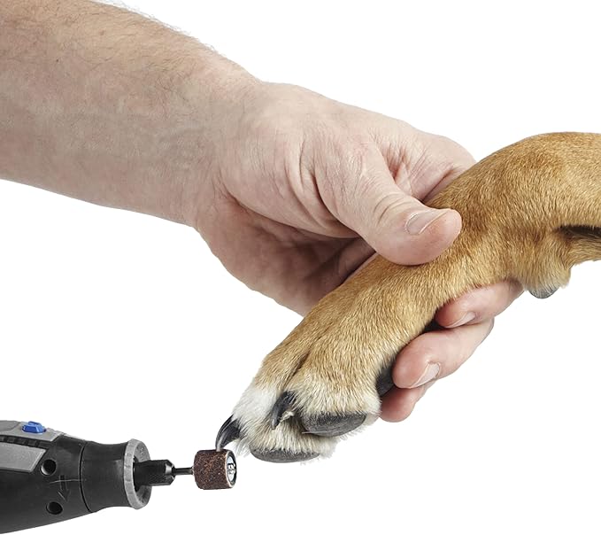 Dremel PawControl 7760-PGK Dog Nail Grinder and Trimmer - Cordless & Rechargeable Pet Grooming Tool Kit - Safe and Humane for Dogs, Cats, and Small Animals-PawvioPets
