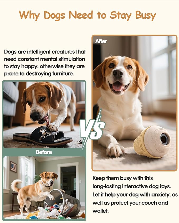 Dog Frozen Treat Toy, Long-Lasting Interactive Dog Toys to Keep Them Busy, Fillable & Freezable Birthday Gifts, Enrichment Toys for Puppy-PawvioPets