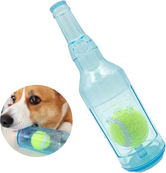 Dog Squeaky Floating Toy for Small Medium Large Dogs Training Fetch Indestructible Dog Chew Toys Indoor Pool Beach Outdoor Pet Supplies Blue S-PawvioPets