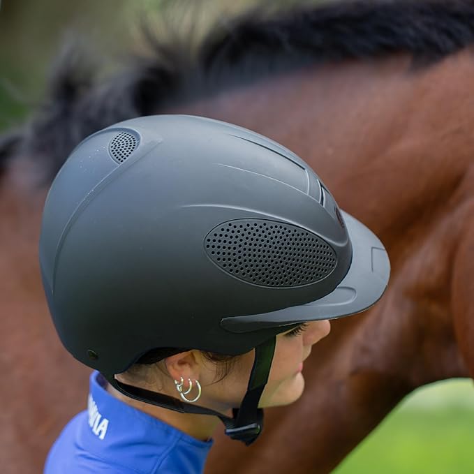 Equinavia Skylar Horse Riding Helmet – Lightweight Equestrian Helmet with Airflow Vents, Adjustable Dial & Removable Liner, ASTM F1163-23/SEI Certified-PawvioPets