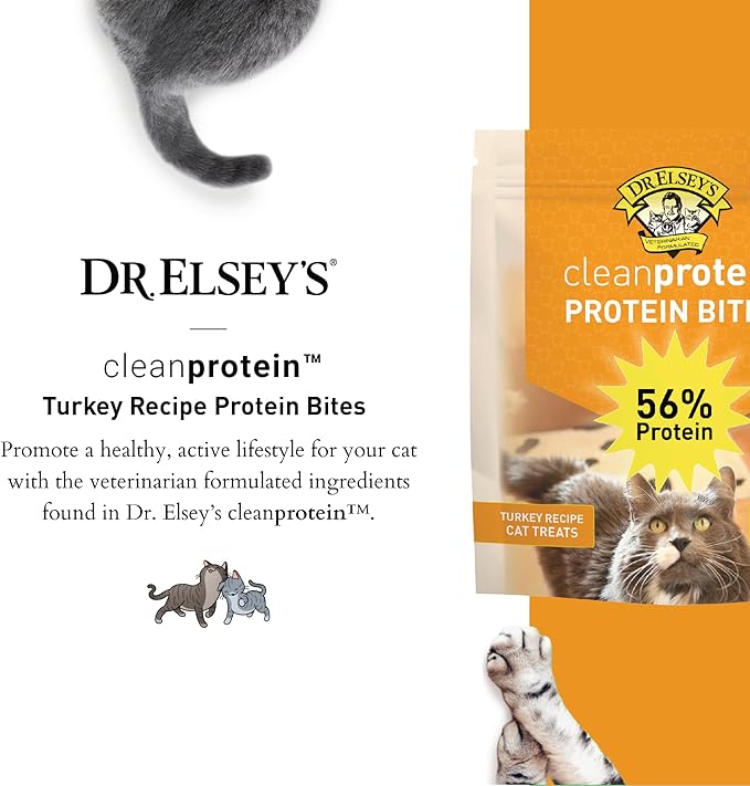 Dr. Elsey's cleanprotein Protein Bites Turkey 12 oz.-PawvioPets