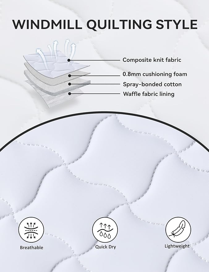 Close Contact Non-Slip Design Horse Riding Pad Moisture-Wicking Shock Absorbing English Saddle Pad for Horses-PawvioPets