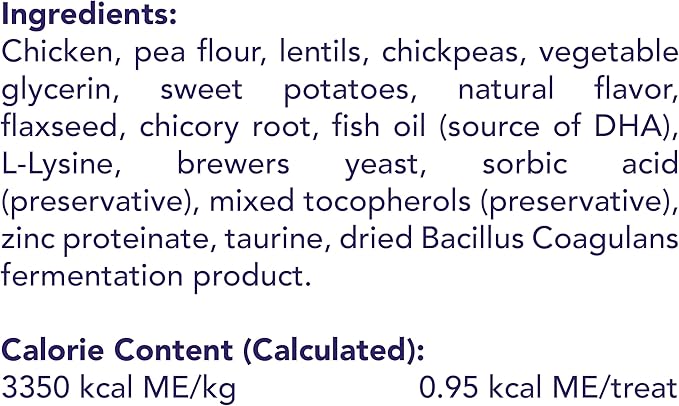 Get Naked Digestive Health Crunchy Cat Treats 2.5oz - Chicken Flavor, Grain-Free Cat Probiotics for Indoor Cats, Supports Healthy Digestion, Dental Health & Immunity, Made in The USA-PawvioPets