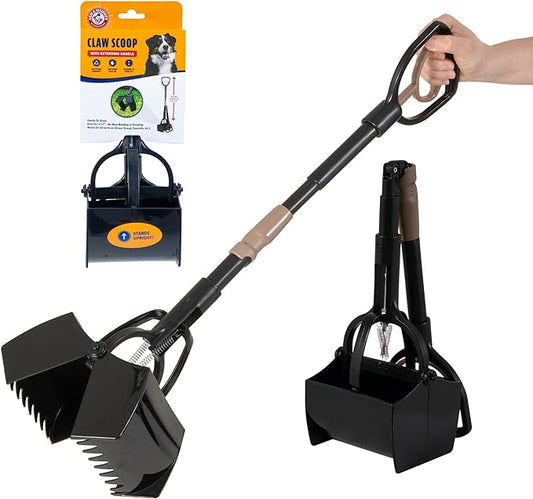 Arm & Hammer Pooper Scooper Claw Scoop Dog Poop Scooper for Yard Pet Waste Management System (Pack of 6)-PawvioPets