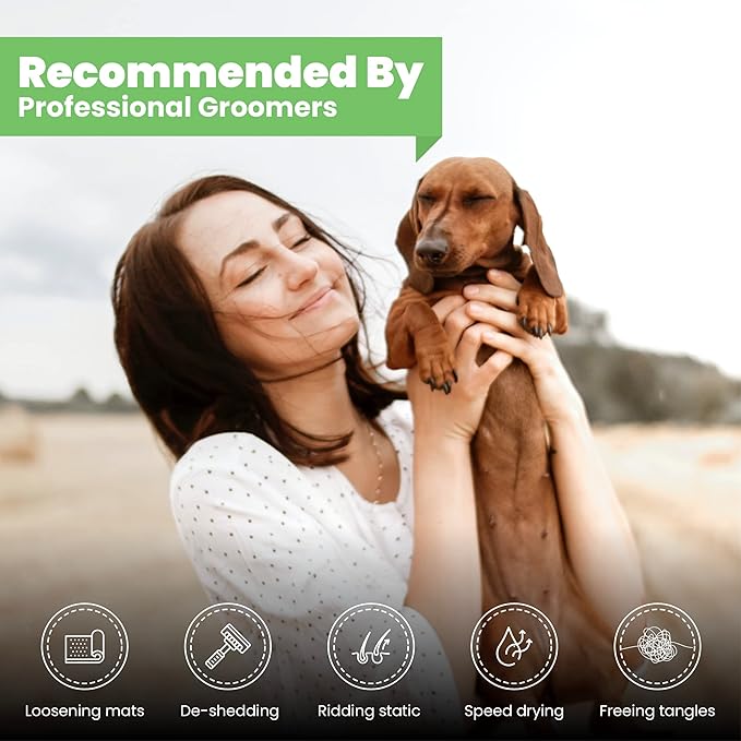 Best Shot Ultra-Vitalizing Mist Detangler and Conditioner with Pet Coat Release Technology, Moisturizing Conditioner for Dogs, Cats, and Horses, Hypoallergenic, 32 Oz.-PawvioPets