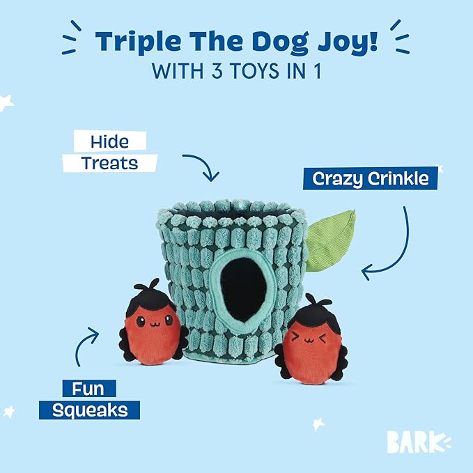 Barkbox Bao & BAB Plush Toy, Multi-Part Fun for and Perfect for Interactive Playtime, X-Small Breeds-PawvioPets