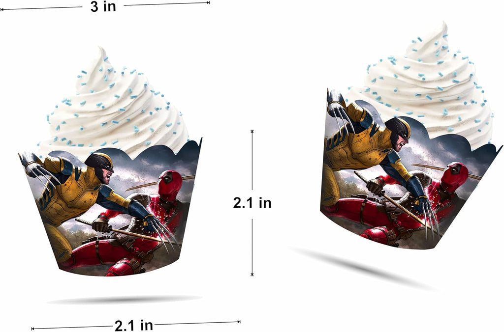 Dedpol Cupcake wrapper - Birthday Decorations.