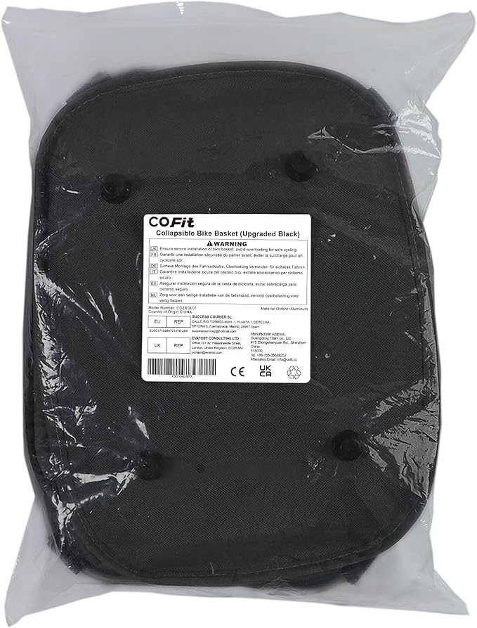 COFIT Detachable Bike Basket, Multi-Purpose Bicycle Handlebar Basket for Pet, Shopping, Commuter, Camping and Outdoor-PawvioPets