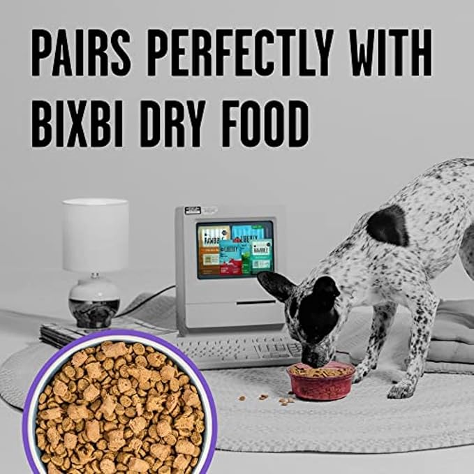 BIXBI Rawbble Freeze Dried Dog Food, Lamb Recipe, 26 oz - 97% Meat and Organs, No Fillers - Pantry-Friendly Raw Dog Food for Meal, Treat or Food Topper - USA Made in Small Batches-PawvioPets