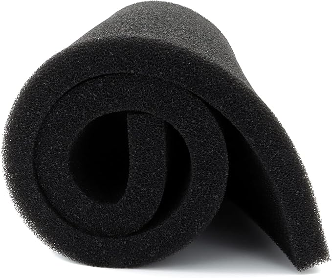 ALEGI Aquarium Filter Media Foam Material Cut to Fit, 36" x 12" x 1", 40 PPI Bio Pre Filter Sponge Pad Sheet for Fish Tank-PawvioPets