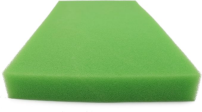 Aquarium Bio Sponge Pad Filter Media for Fish Tank,20/30/40PPI Open Cell Coarse Foam Block Foam Pre Filter Sponge (23" Lx 12.5" W x 2" H 30PPI)-PawvioPets