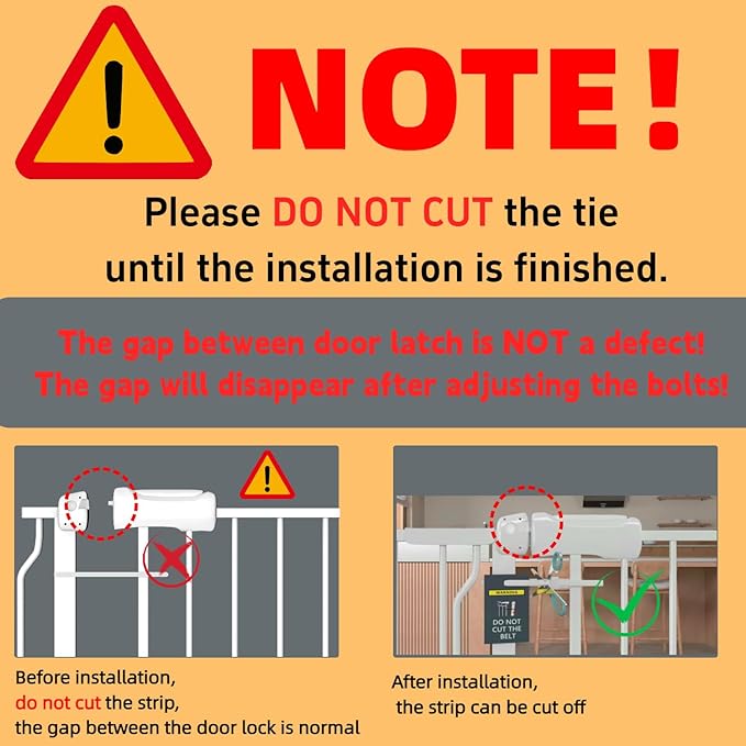 57.5"-62" Extra Wide Auto Closing Baby Safety Gate for Stairs & Doorways, Pressure Mounted No Drill Pet Gate with Walk-Through Door - Heavy Duty Childproof Gate for Toddlers, Kids, Dogs (White)-PawvioPets