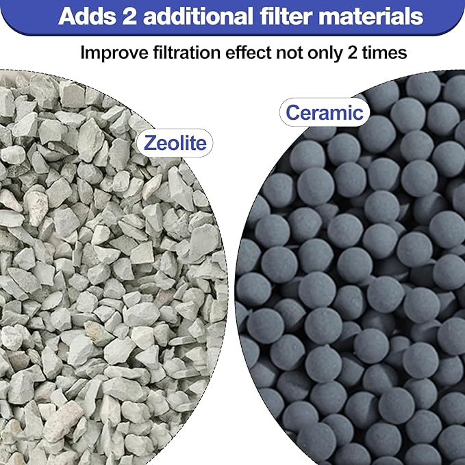 16-Pack Large Replacement Filter Cartridges Compatible with Tetra Whisper Bio-Bag Filters Large Aaquarium Filter Cartridges for Whisper 20i/40i /IQ20/30/45/60 PF20/30/40/60 Power Filters-PawvioPets