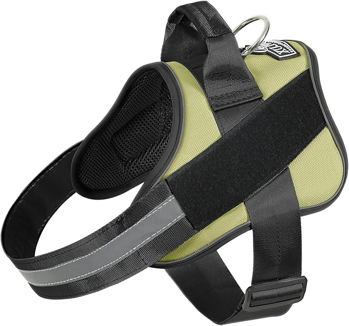 Bolux Dog Harness, No-Pull Reflective Dog Vest, Breathable Adjustable Pet Harness with Handle for Outdoor Walking - No More Pulling, Tugging or Choking-PawvioPets