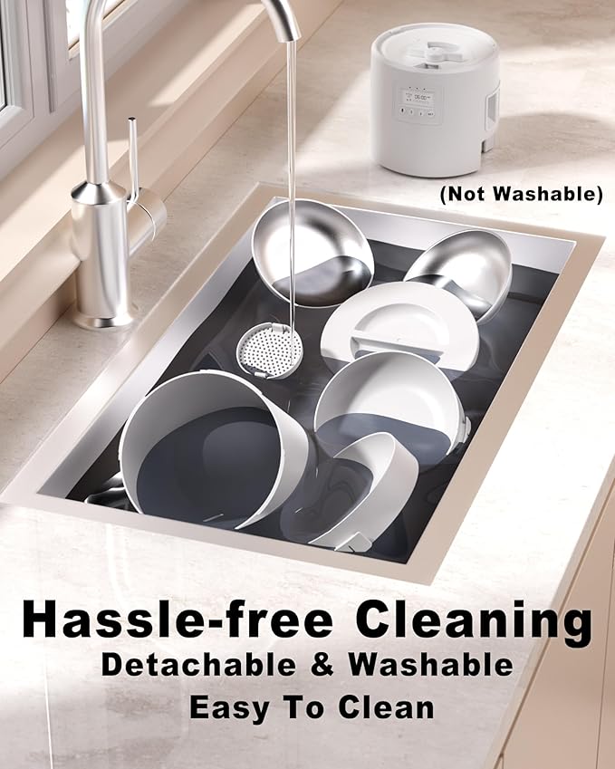 Dual Automatic Cat Feeder 2 Cats,6 Meals/Day,12 Portions/Meal,4.2L Dual Power Double Bowls Feeder,Dry Food Auto Pet Dispenser,10S Voice Record,Flexible Schedule Timer(White,Stainless Dual Bowls)-PawvioPets