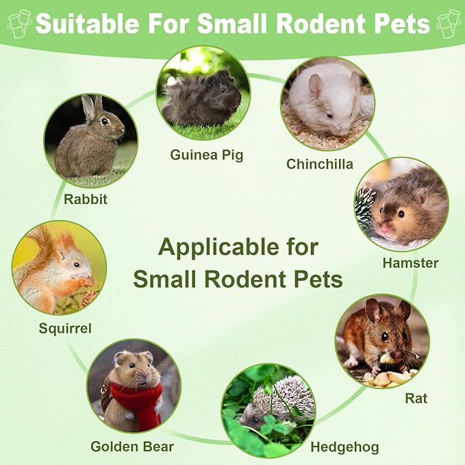 2.7lb Sweet Bamboo Sticks for Rabbits Chew Sticks Toys Guinea Pig Hamster Chinchilla Molar Treats Snacks, Natural Teeth Grinding Toys-PawvioPets