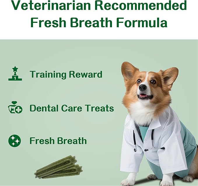 Afreschi Turkey Dental Sticks for Dogs, 2.2 lb – All Natural Dog Chews, USA-Sourced Trukey, Hypoallergenic, Long-Lasting Chew for Puppies and Adult Dogs, Grain-Free, Signature Series-PawvioPets