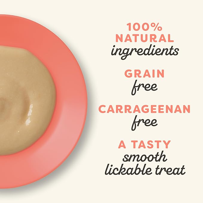 Applaws Lickable Cat Treats, Natural Grain-Free Purée, Limited Ingredient, Salmon Squeeze Up Cat Treats (60 x 0.5 oz Sachets)-PawvioPets