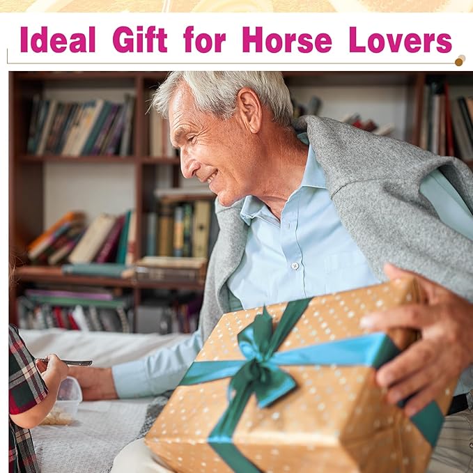 Abbylike 12 Pieces Horse Grooming Kit Racing Festival Tack Room Supplies Horse Brush Sets Equine Care Cleaning Kit Shedding Grooming Massaging Tools(Pink and Grey)-PawvioPets