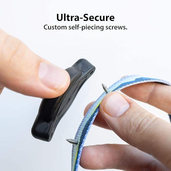 Elevation Lab TagVault™ Compact AirTag Dog Collar Mount - IP68 Waterproof, Doesn't Dangle, Fits All Width Collars-PawvioPets