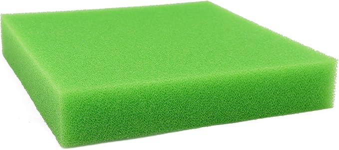 Aquarium Bio Sponge Pad Filter Media for Fish Tank,20/30/40PPI Open Cell Coarse Foam Block Foam Pre Filter Sponge (11" Lx 10.25" W x 2" H 30PPI)-PawvioPets