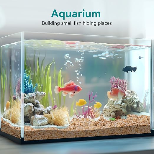 2.5 lbs Coarse Sand for Plants, 1/5 Inch Horticultural Sand for Vases, Aquariums, Terrarium, Fish Tank, Drainage Rocks for Potted Plants, Bamboo, Succulent, Crafts, Cactus-PawvioPets