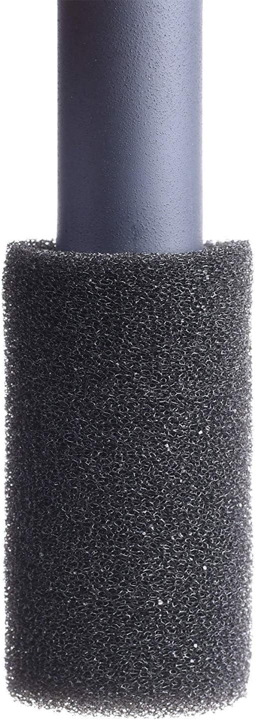12 Pieces Black Pre-Filter Sponge Foam Roll Accessories for Aquarium Fish Tank-PawvioPets