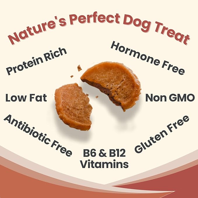 Farm To Pet - Dog Training Treats - Chicken Chips, Single Ingredient - 4 oz, Lean, All Natural, Healthy Dog Treats for Small, Medium, Large Breeds, & Puppies, Made in USA-PawvioPets