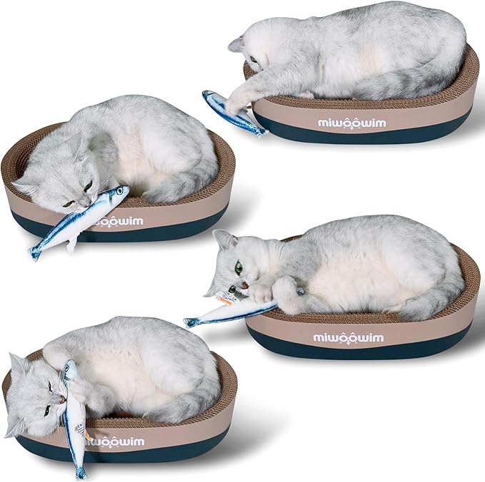 6 PCS Cat Fish Toy Soft and Durable,Cat nip Toy with Catnip Inside, Kicker Toys for Indoor Kitten Exercise,Kitty Teething Chew Toy (6 Sauries)-PawvioPets