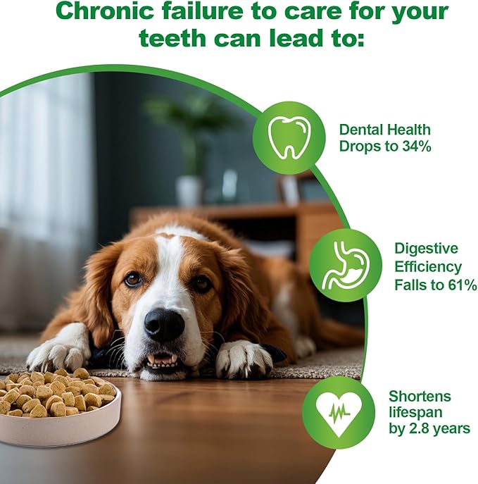 Dog Dental Powder,Dog Teeth Cleaning Powder,Dog Dental Cat Dental Care,Cat and Dog Teeth Cleaning,Canine Plaque Remover Helps Reduce Bad Breath,Improve Pet's Oral Cavity and Freshen Breath（80G）-PawvioPets
