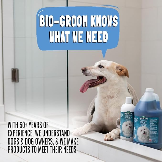 Bio-Groom Oatmeal Dog Shampoo - for Allergies and Itching, Cruelty-Free, Dog Bathing Supplies, Puppy Shampoo for Sensitive Skin, Made in USA, Anti-Itch Dog Products - 12 fl oz 2-Pack-PawvioPets