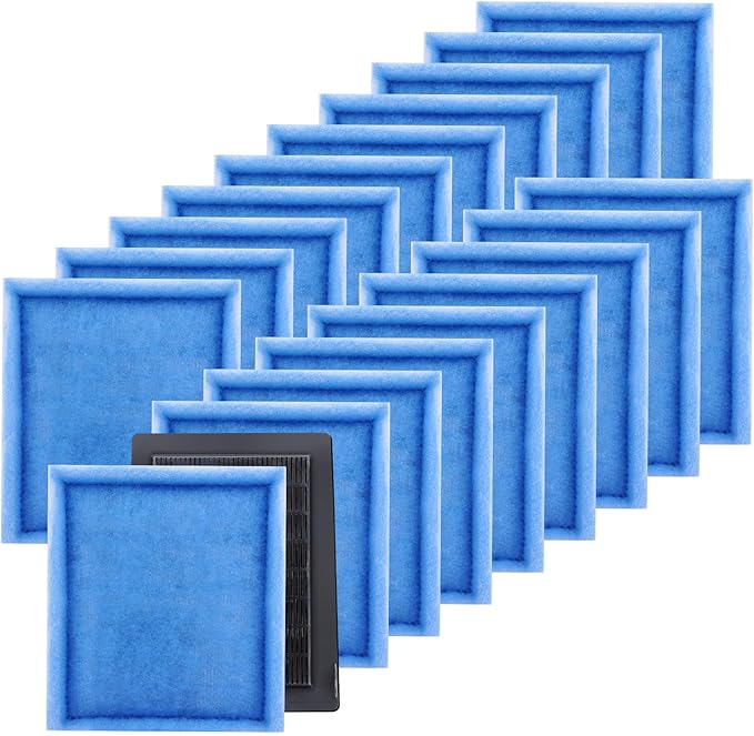 20PCS Fish Tank Filters, Aquarium Filter Cartridge Compatible with Rite-Size C & Fit for EZ-Change #3 20-40/30-60 Gallon Fish Tank Power Filter Replacement, #3 Fish Tank Filter-PawvioPets