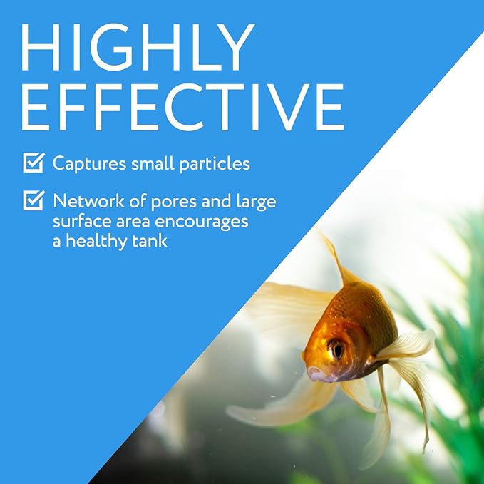 Evergreen Pet Supplies Aquarium Filter Foam Replacement - 4-Pack, Black - Compatible with Fluval 304/305/306 & 404/405/406 Models - Fish Tank Accessories & Aquarium Filters-PawvioPets