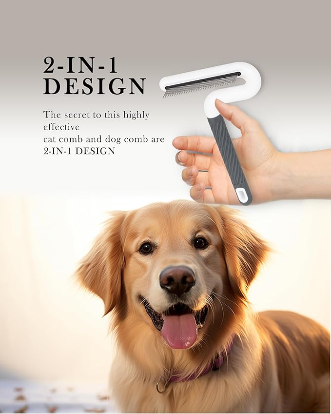 Flea Comb, TailGurus Effective Flea Comb for Cats & Dogs-Shedding Brush for All Pets-Long Hair Friendly-Durable-Versatile & Safe-Durable, Safe & Versatile-Portable,Pet-Friendly(TG2038)(Lime)-PawvioPets