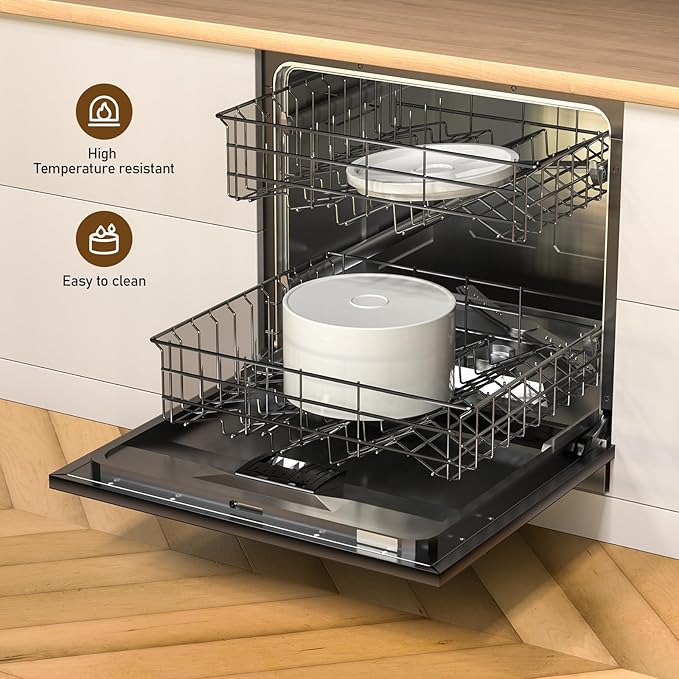 DOOOB Ceramic Cat Water Fountain, 2.1L/71oz Ceramic Cat Fountain, Automatic Ceramic Water Fountain for Cats, Pet Water Fountain with Ultra-Quiet Pump and 3 Filters & 3 Sponges (White)-PawvioPets