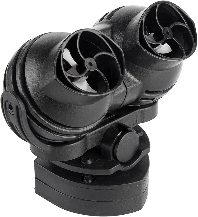 FREESEA Wave Maker for Aquarium Powerhead: 1600 GPH Circulation Pump - 360° Adjustable Power Head Wavemaker with Magnetic Suction for 75 Gallon - 125 Gallon Fish Tank | Saltwater | Freshwater-PawvioPets